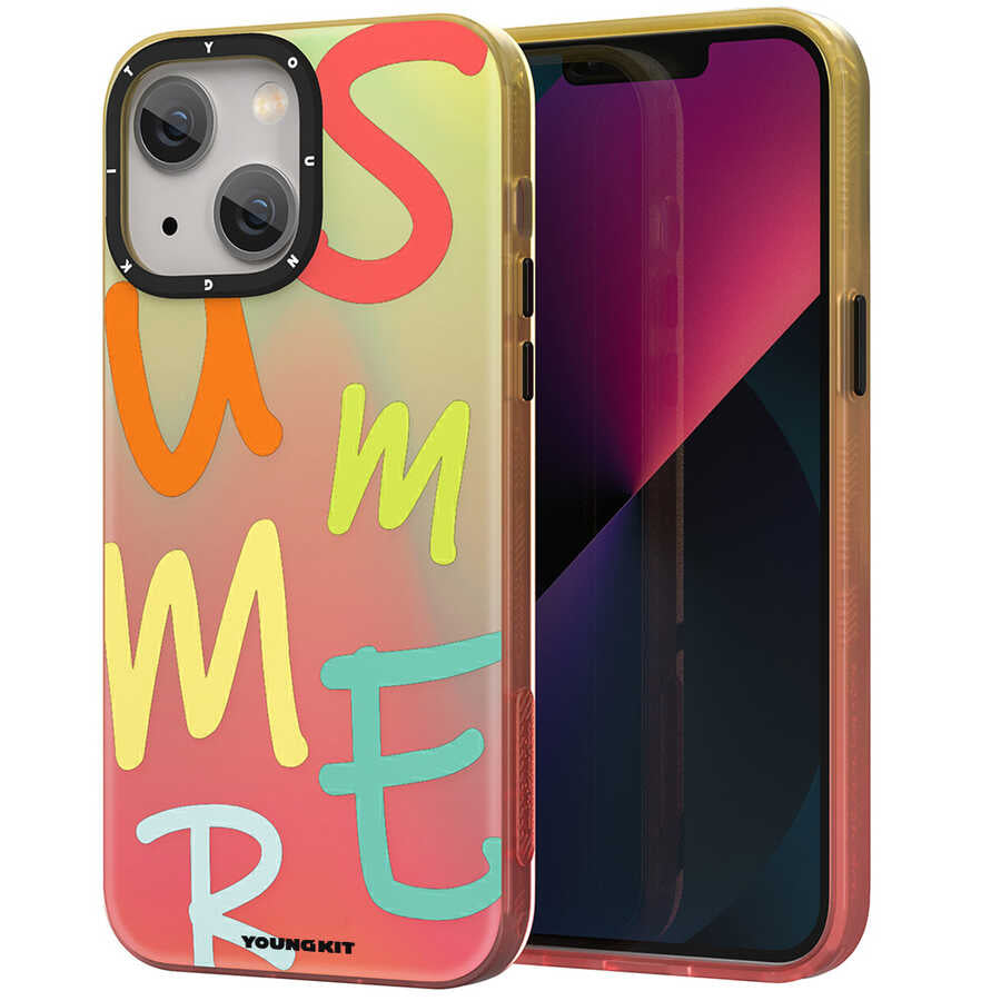 iPhone 13 Kılıf YoungKit Summer Serisi Kılıf - 1 iPhone 13 Kılıf YoungKit Summer Serisi Kılıf - 1